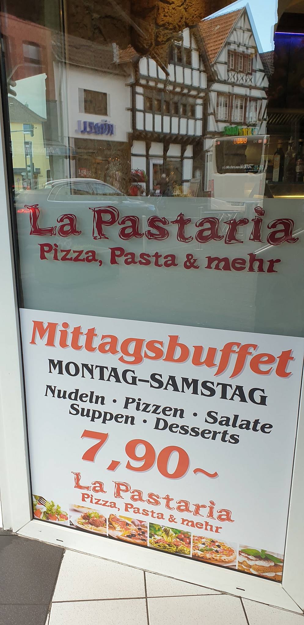La Pastaria меню