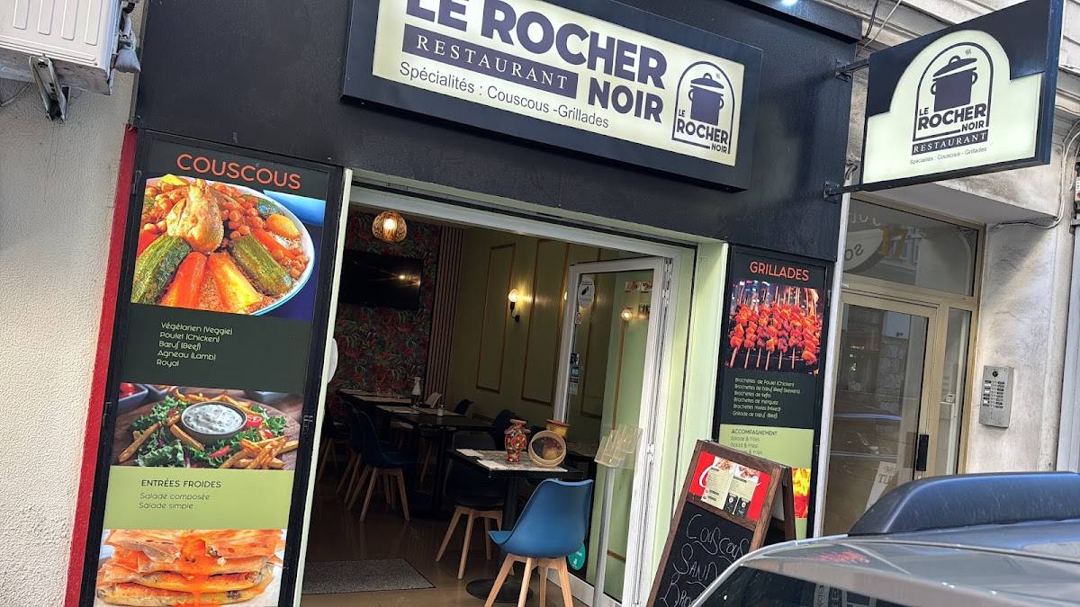 Le Rocher Noir меню