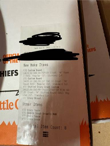 Little Caesars Pizza меню