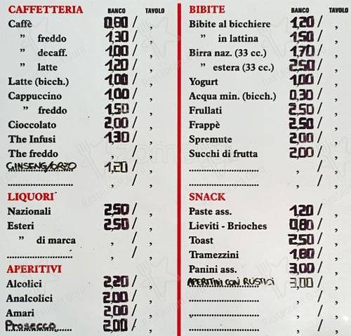 Little Coffee Di Paolo Morganti меню