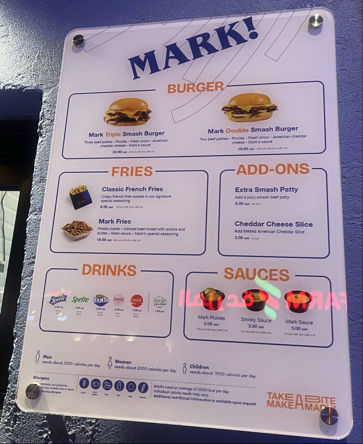 Mark Burger - مارك برجر меню
