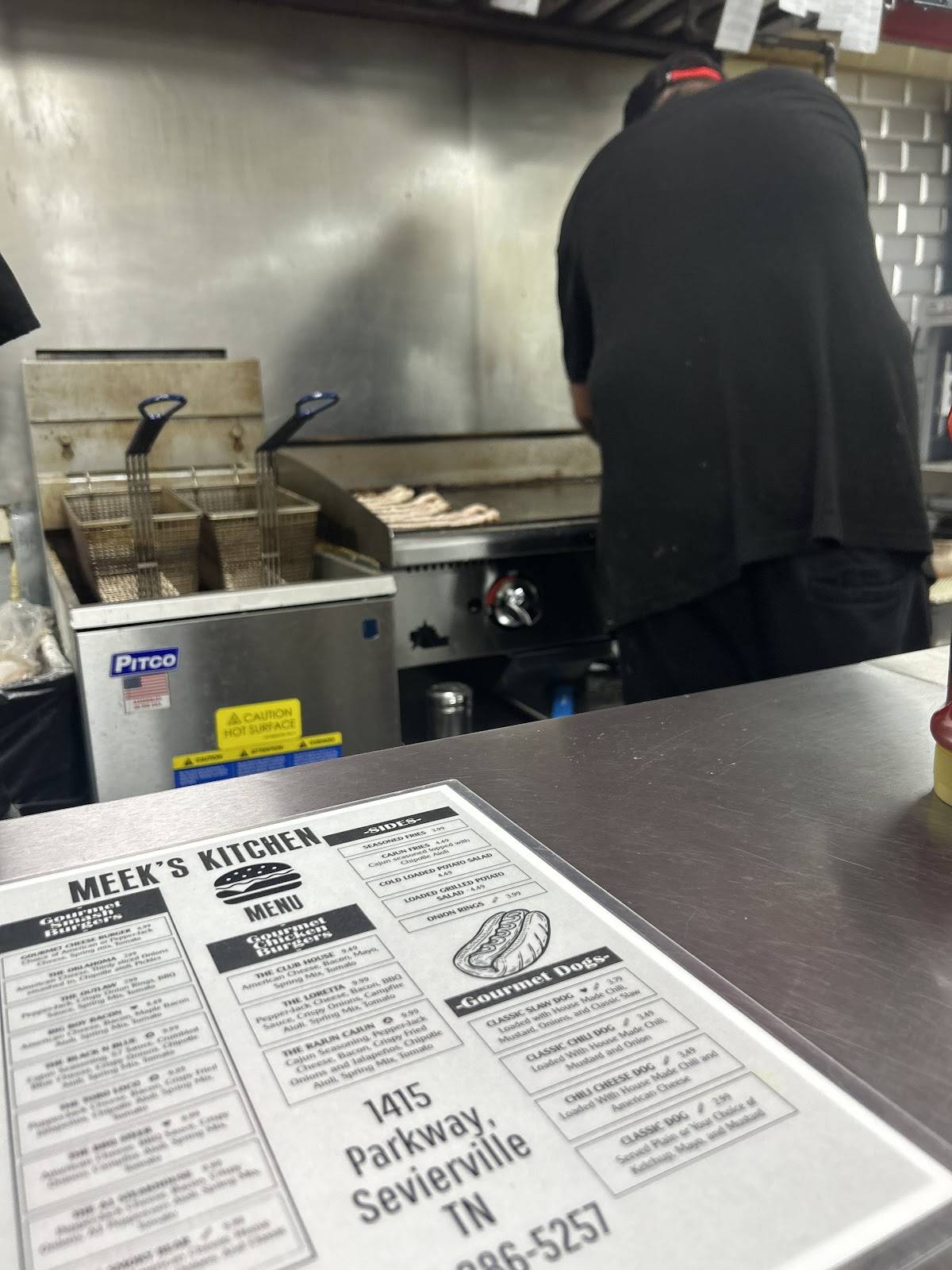 Meek’s Kitchen меню