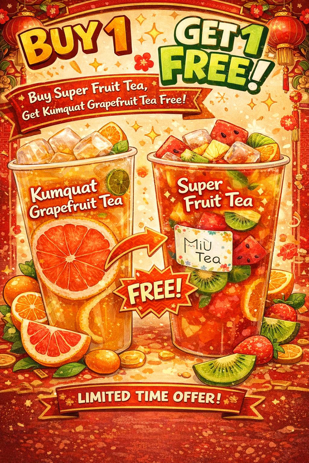 Miu Tea меню