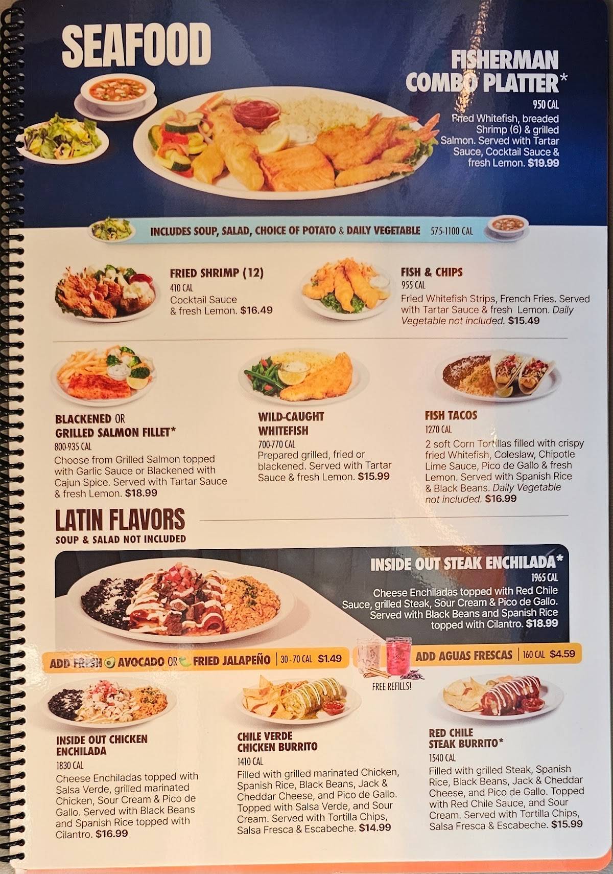 NORMS Restaurant меню