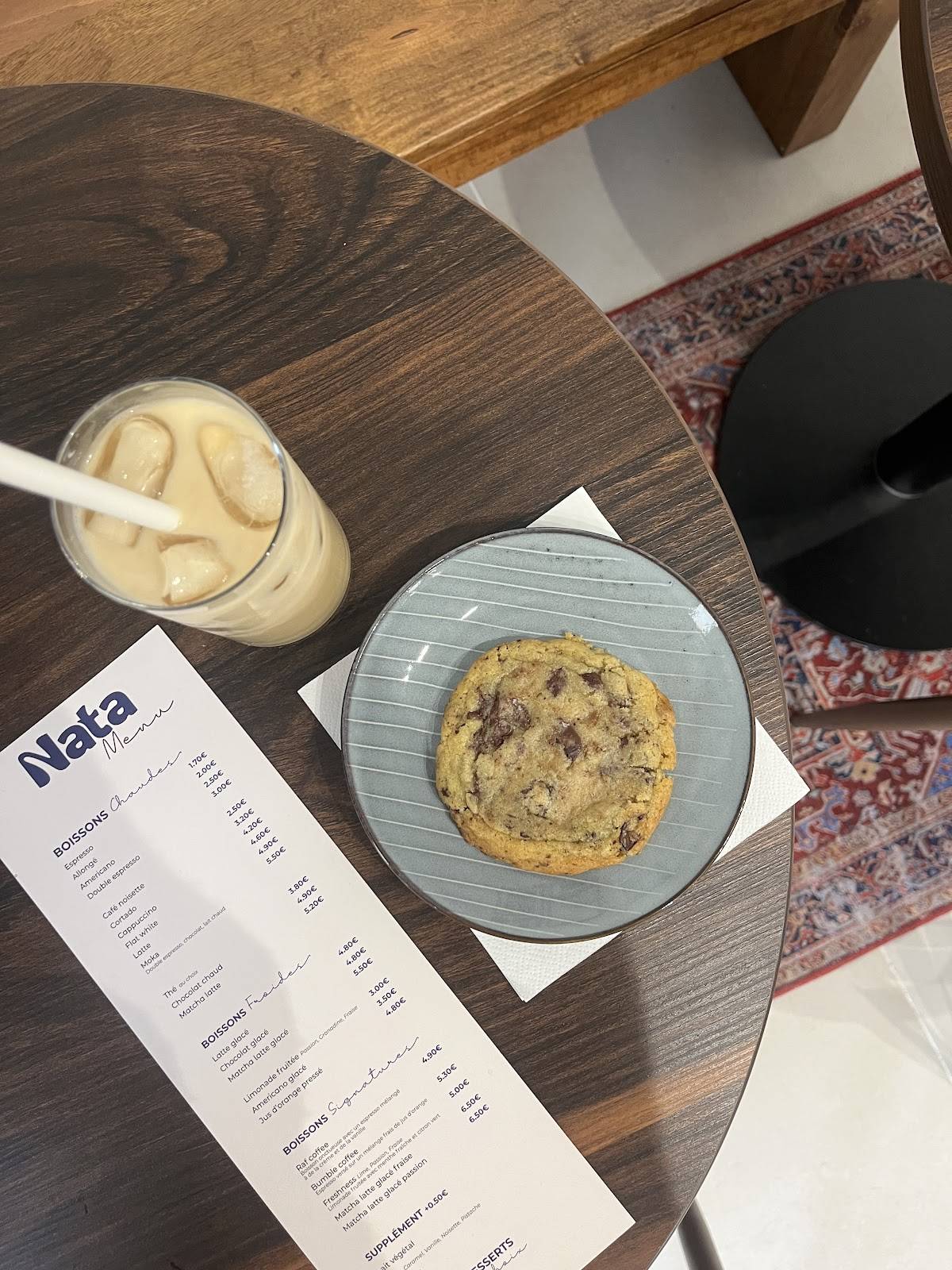 Nata Coffee меню