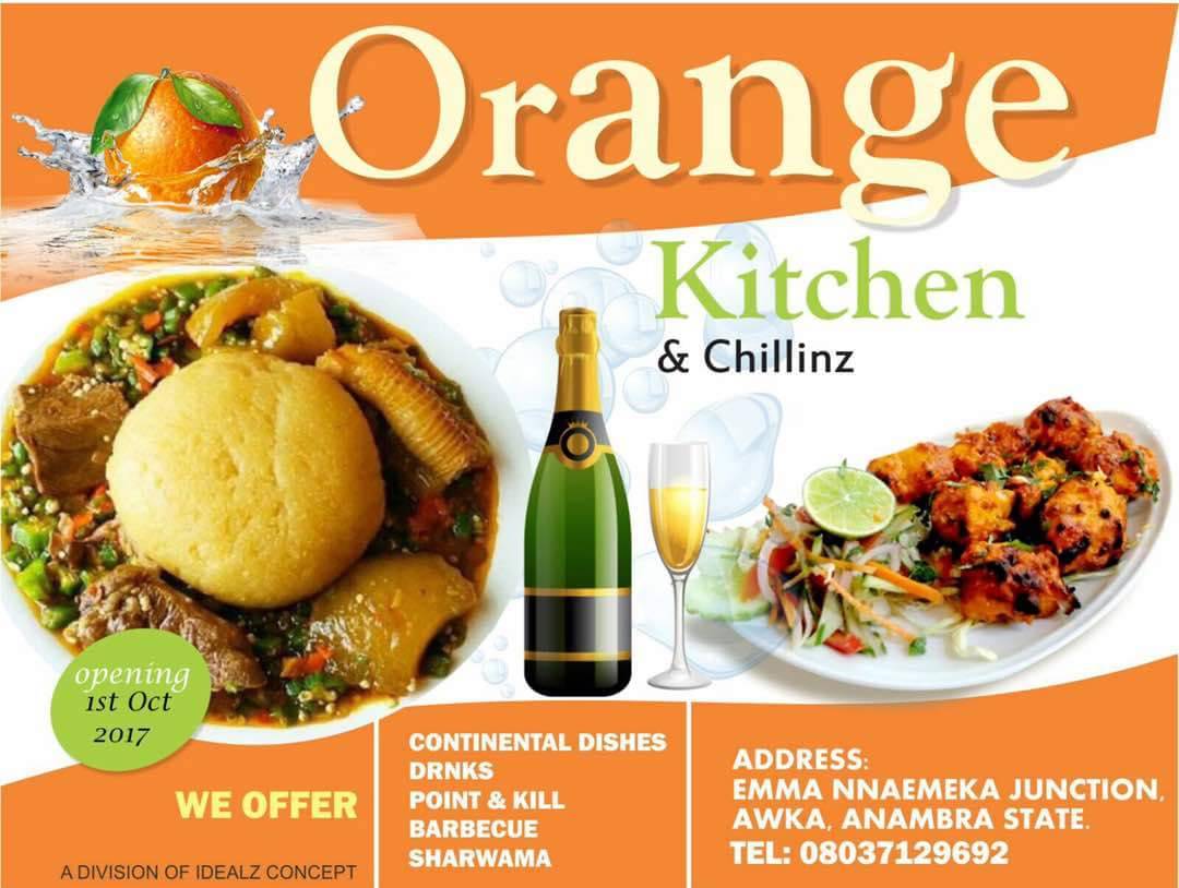 Orange Kitchen меню