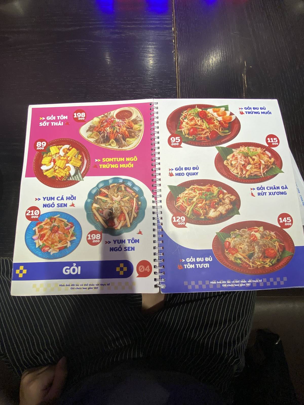 Pai Kin Khao меню