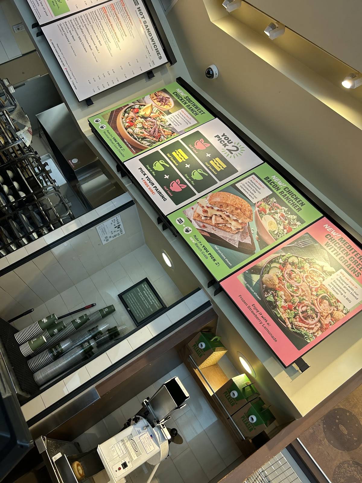 Panera Bread меню