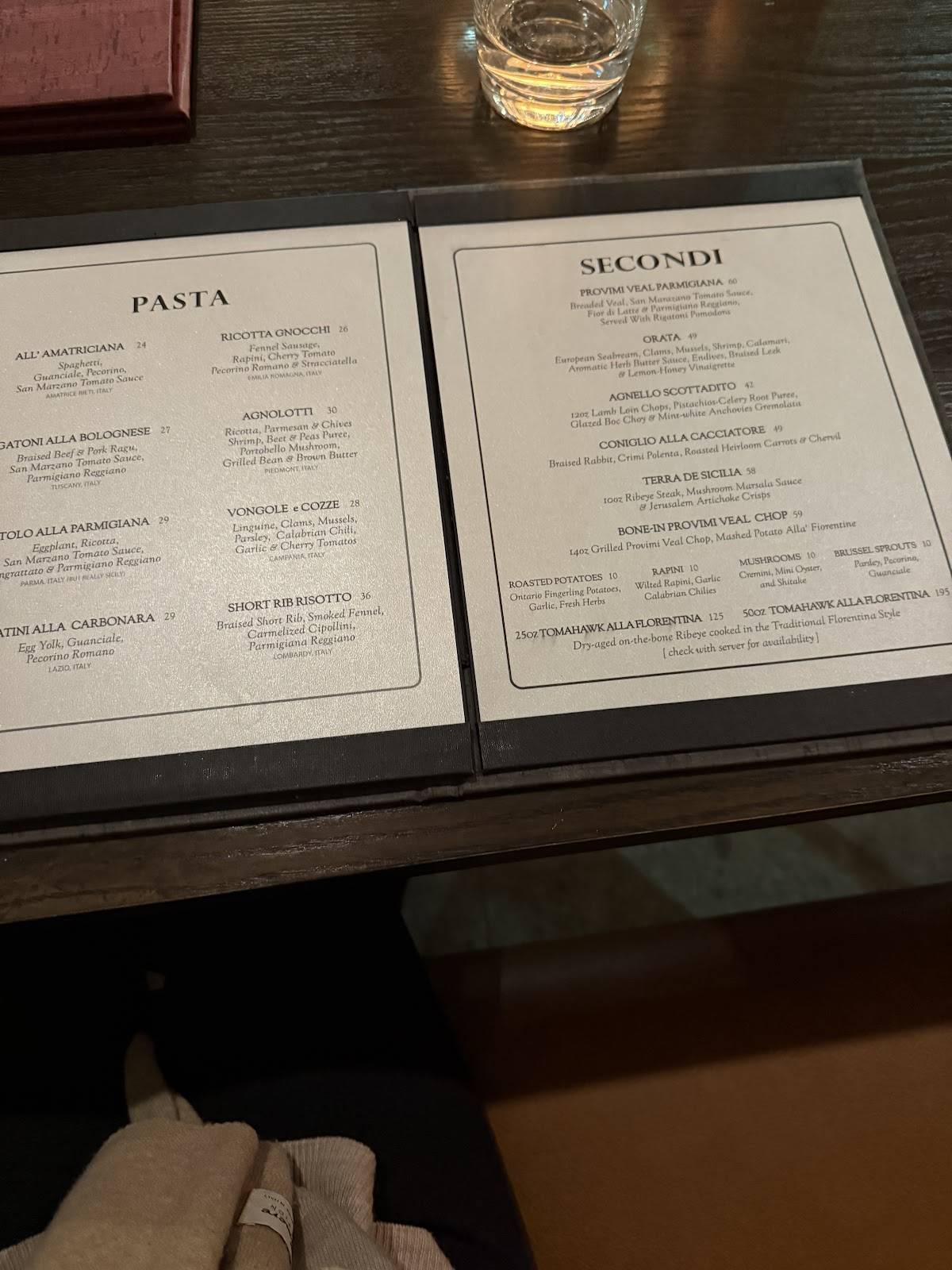 Parma Restaurant меню