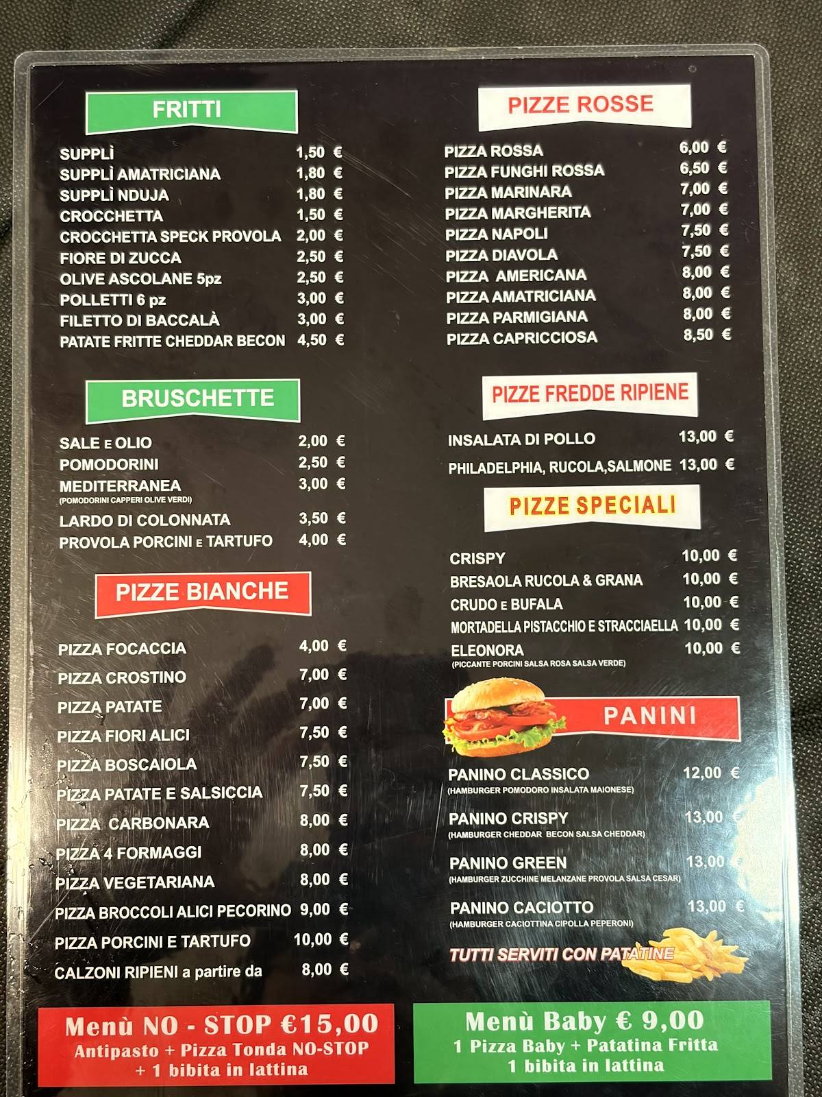 Pizza League меню