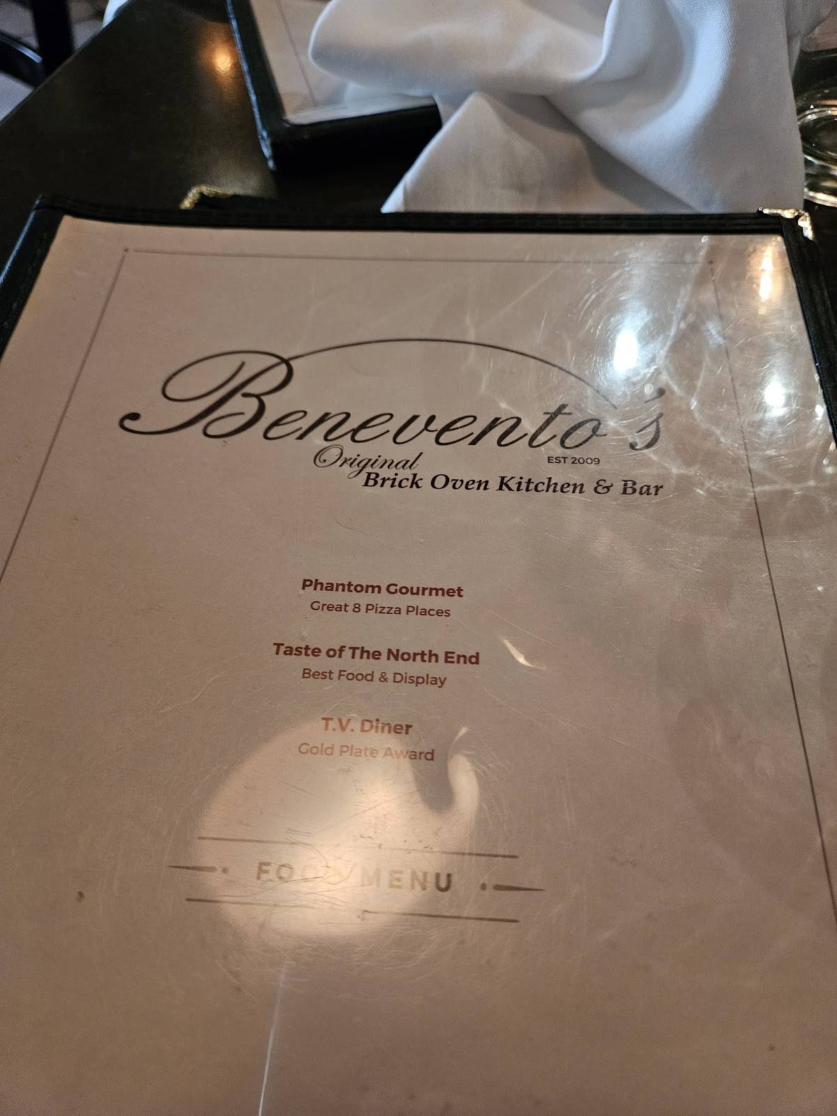 Beneventos меню