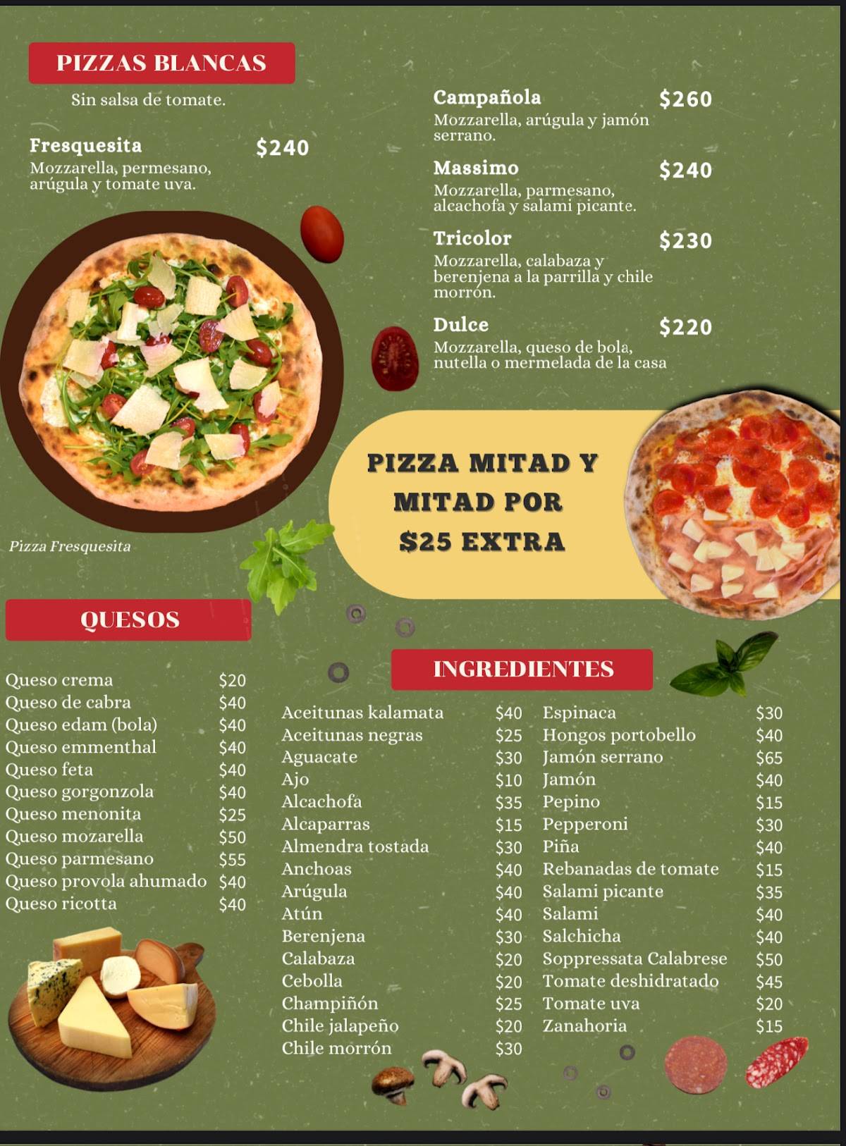 Pizzería IL CALABRESE меню