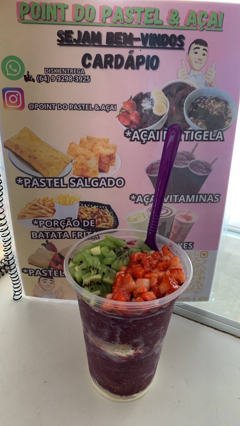 Point do Pastel e Açaí меню