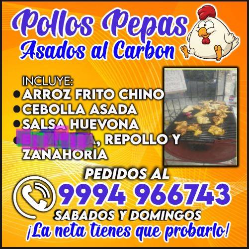 Pollos Pepas меню