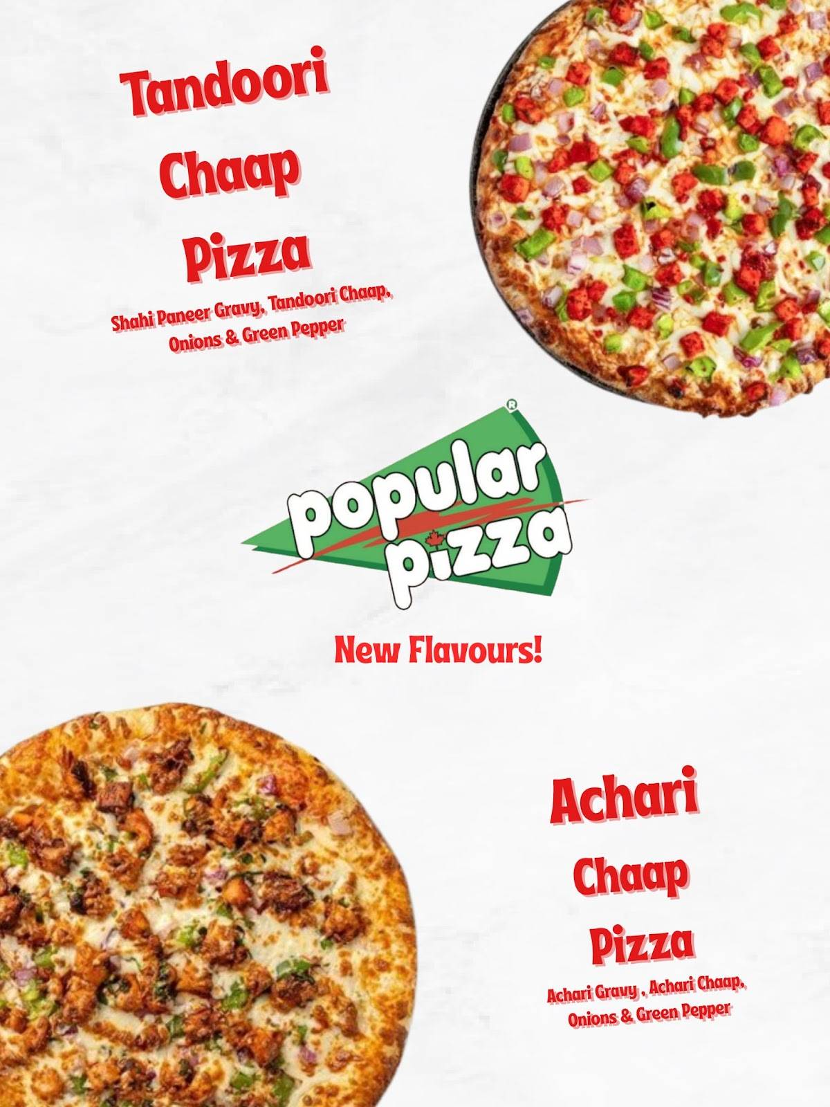 Popular Pizza (Cityscape) меню