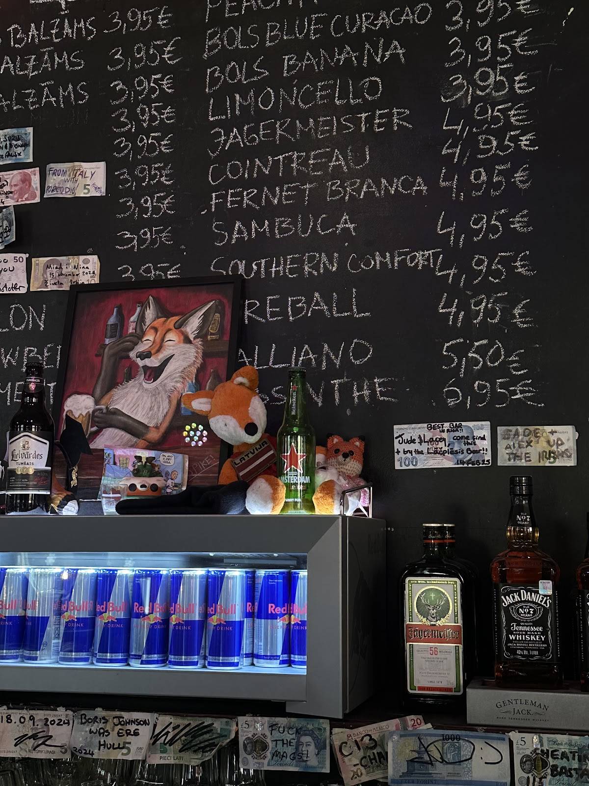 FUNNY FOX SPORTS, KARAOKE PUB/BAR меню