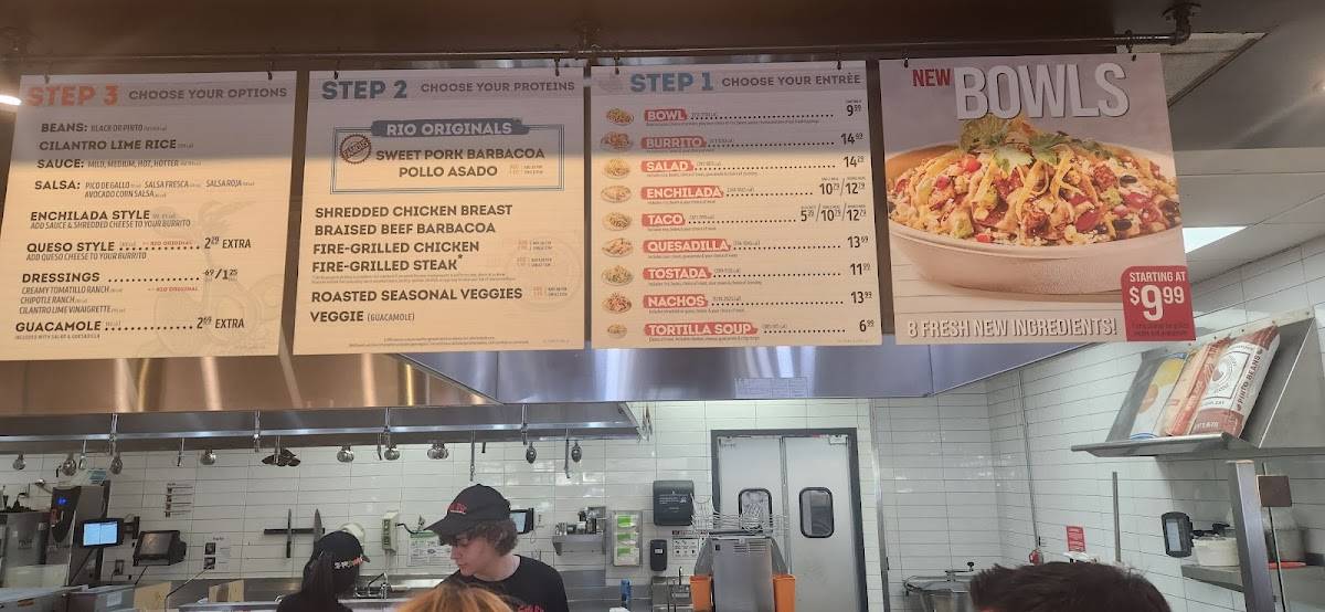 Cafe Rio Fresh Modern Mexican меню