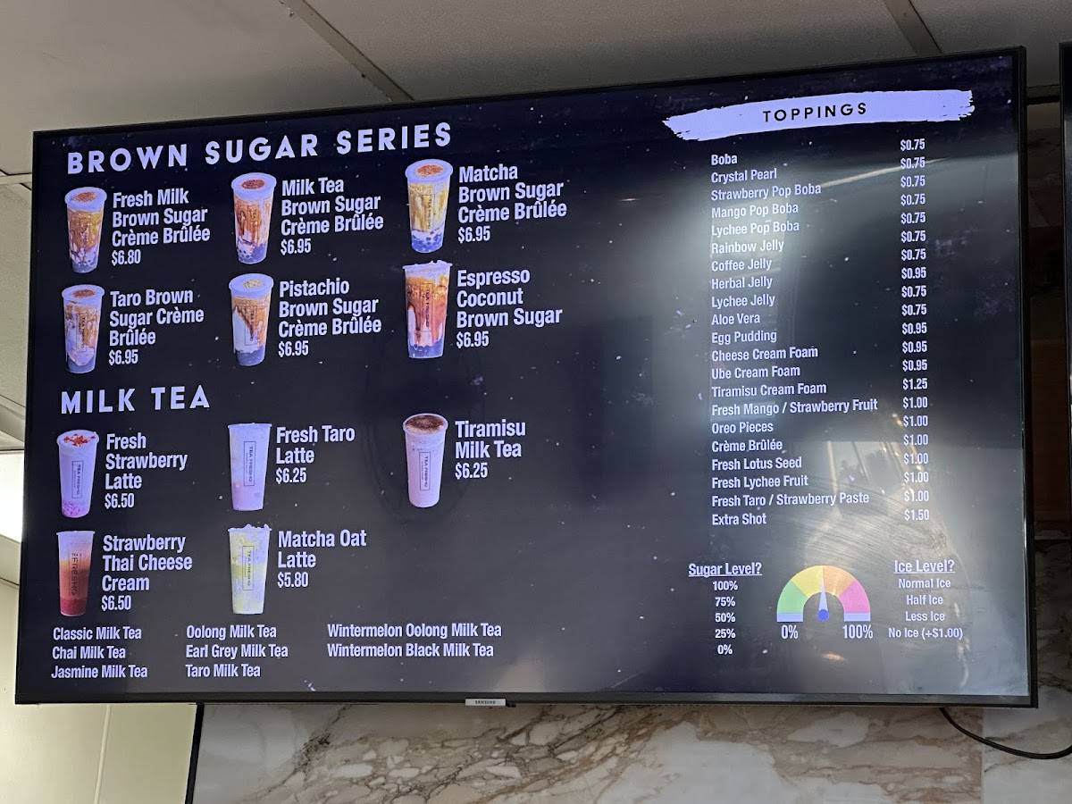 Cafe Tea Fresho меню