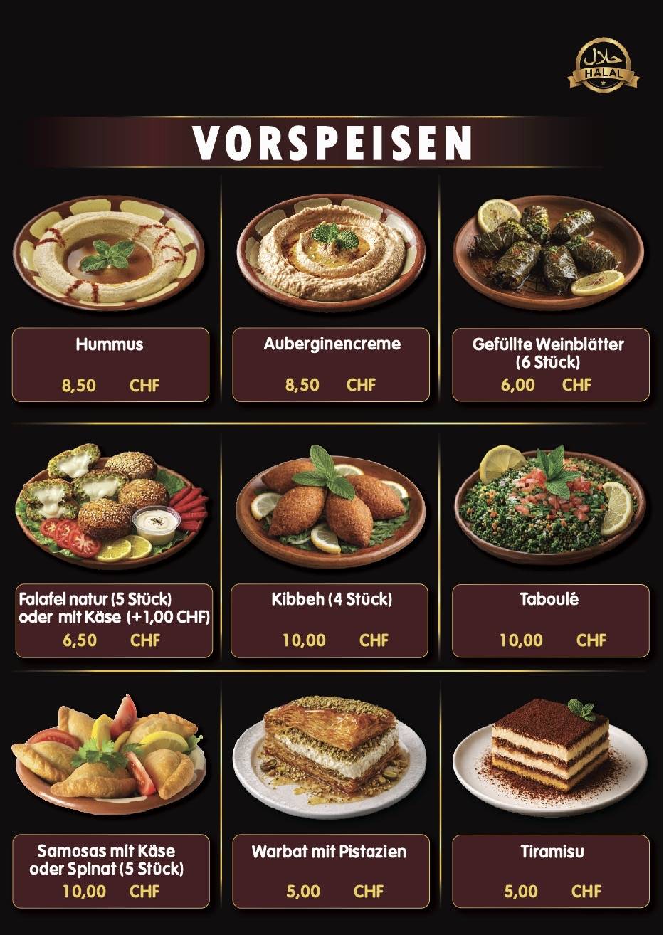 Chef Tacos меню