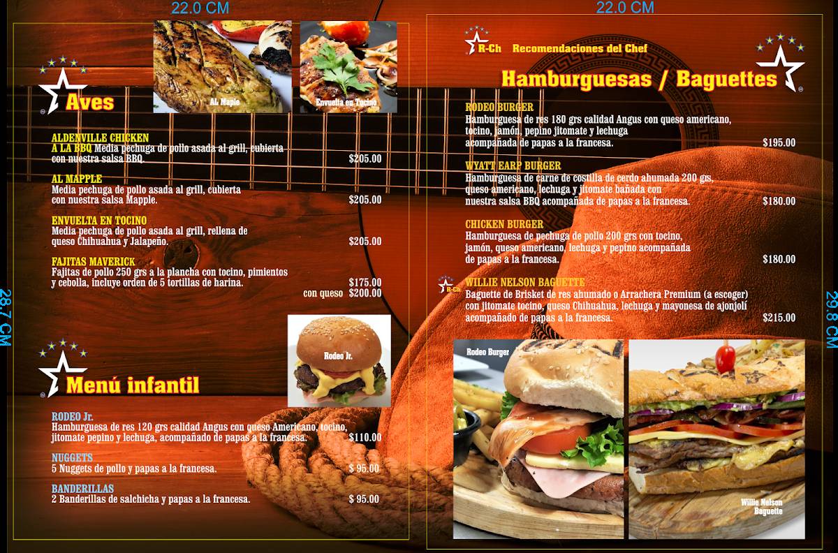Country Ribs Metepec Costillitas меню