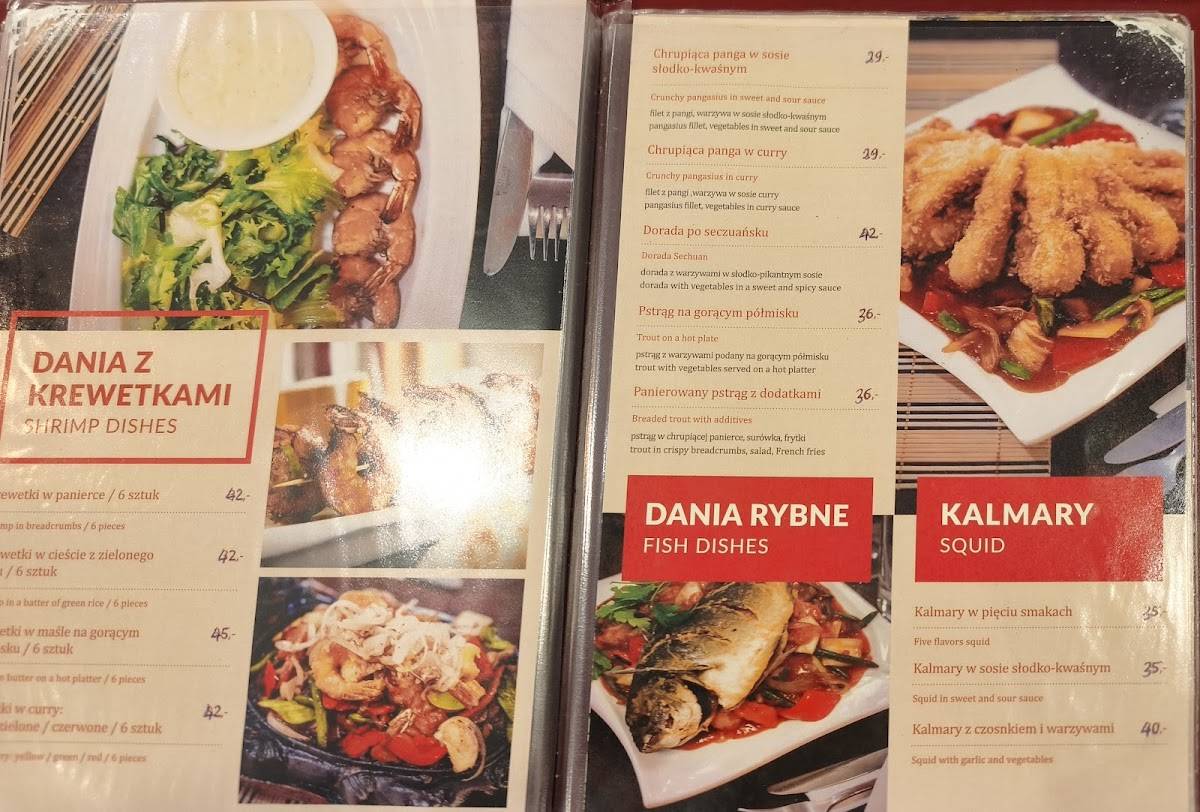 Daystar restauracja wietnamska w Warszawie меню