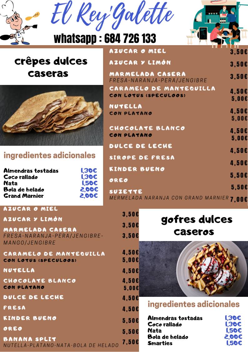 El Rey’Galette меню