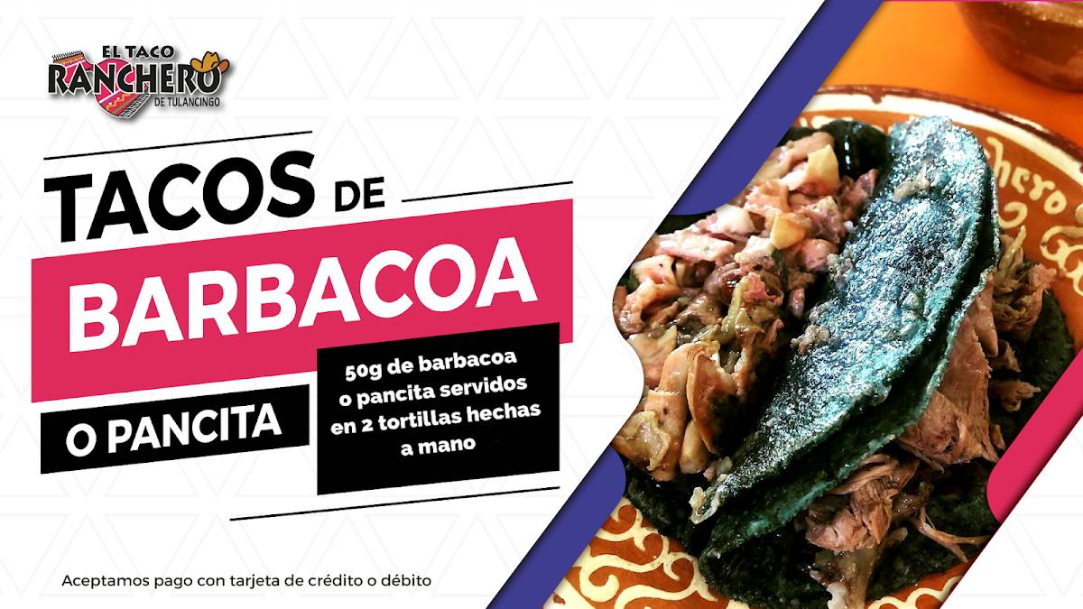 El Taco Ranchero меню