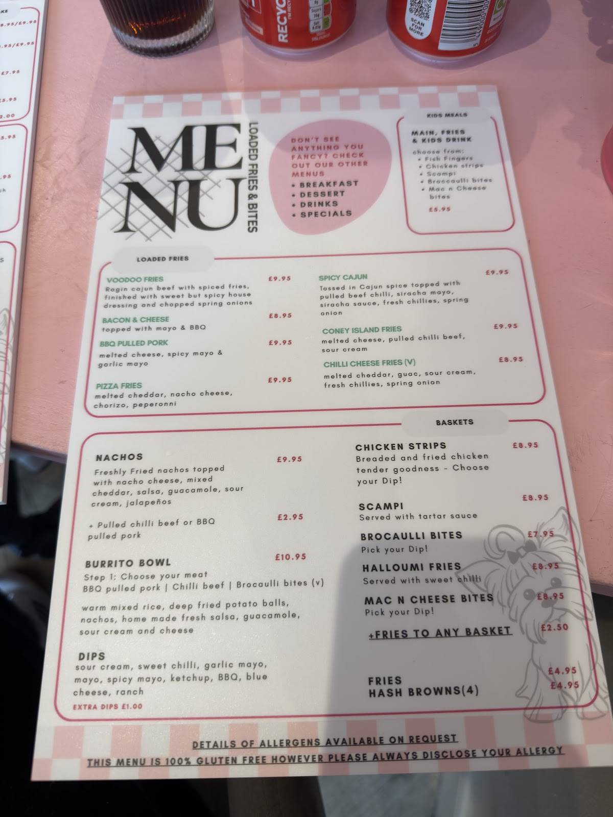 Flo's Diner меню