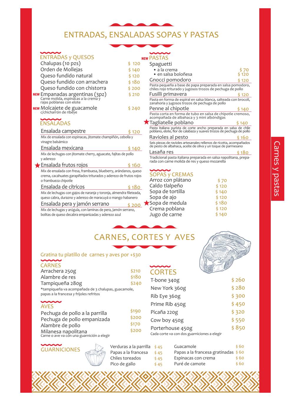 MARISCOS Juquila меню