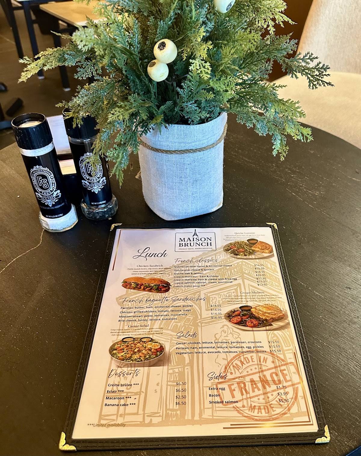 Maison Brunch – Boca Raton меню