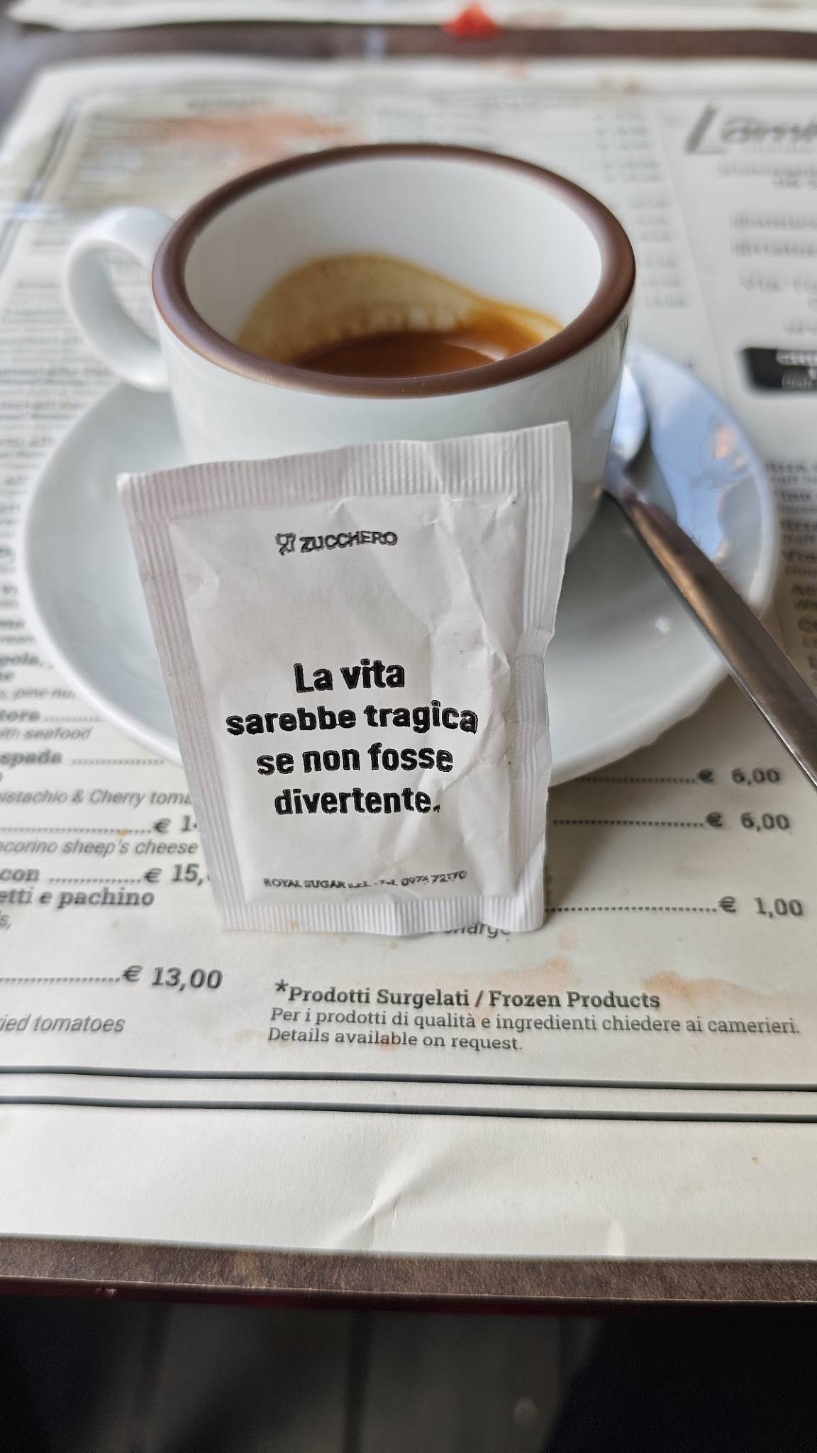 Ristorante Pizzeria Dall'Amicone меню