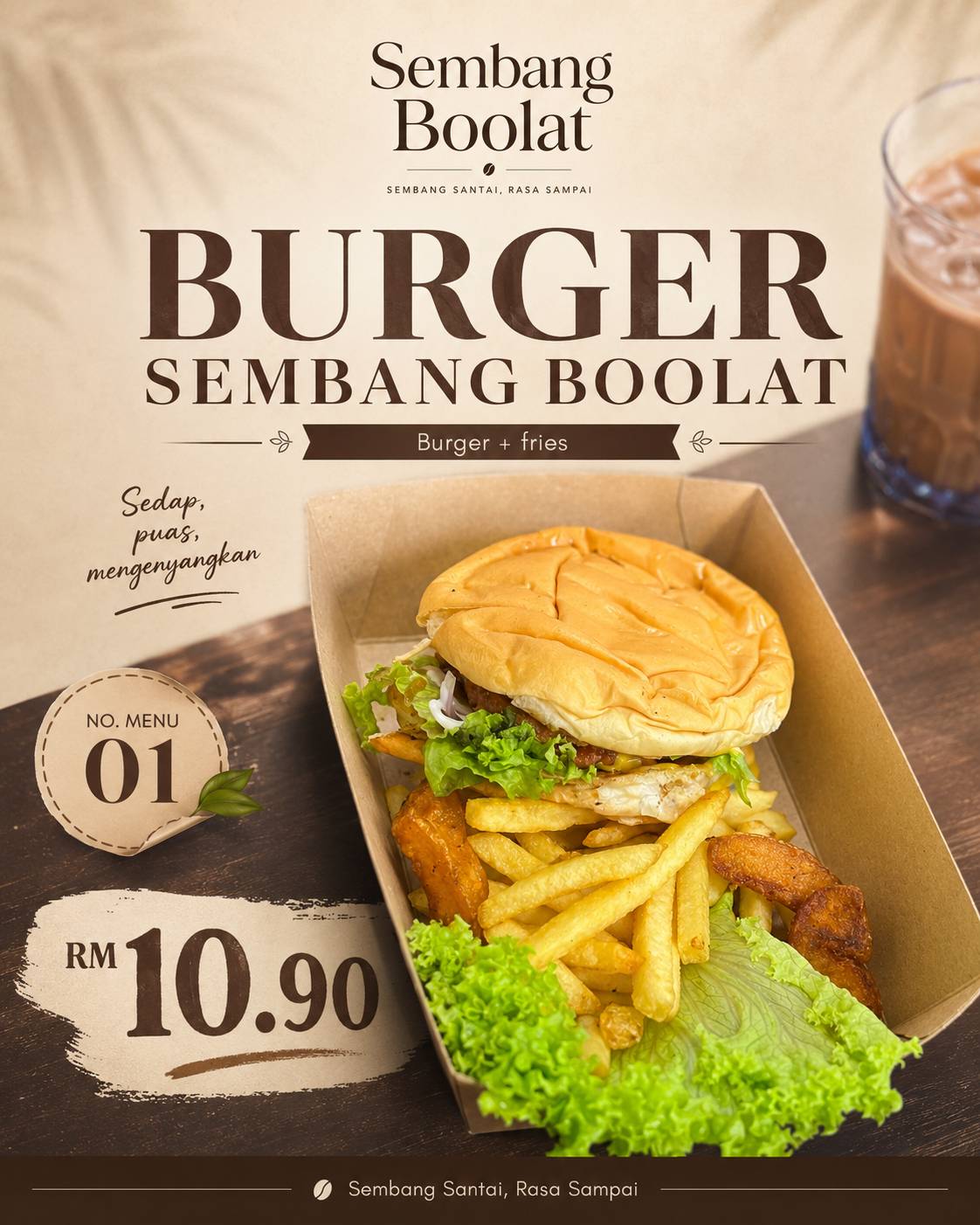 SEMBANG BOOLAT CAFE меню