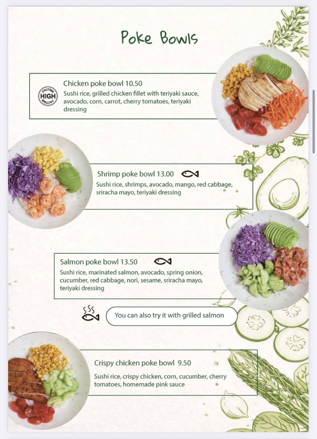 Salad Concept меню
