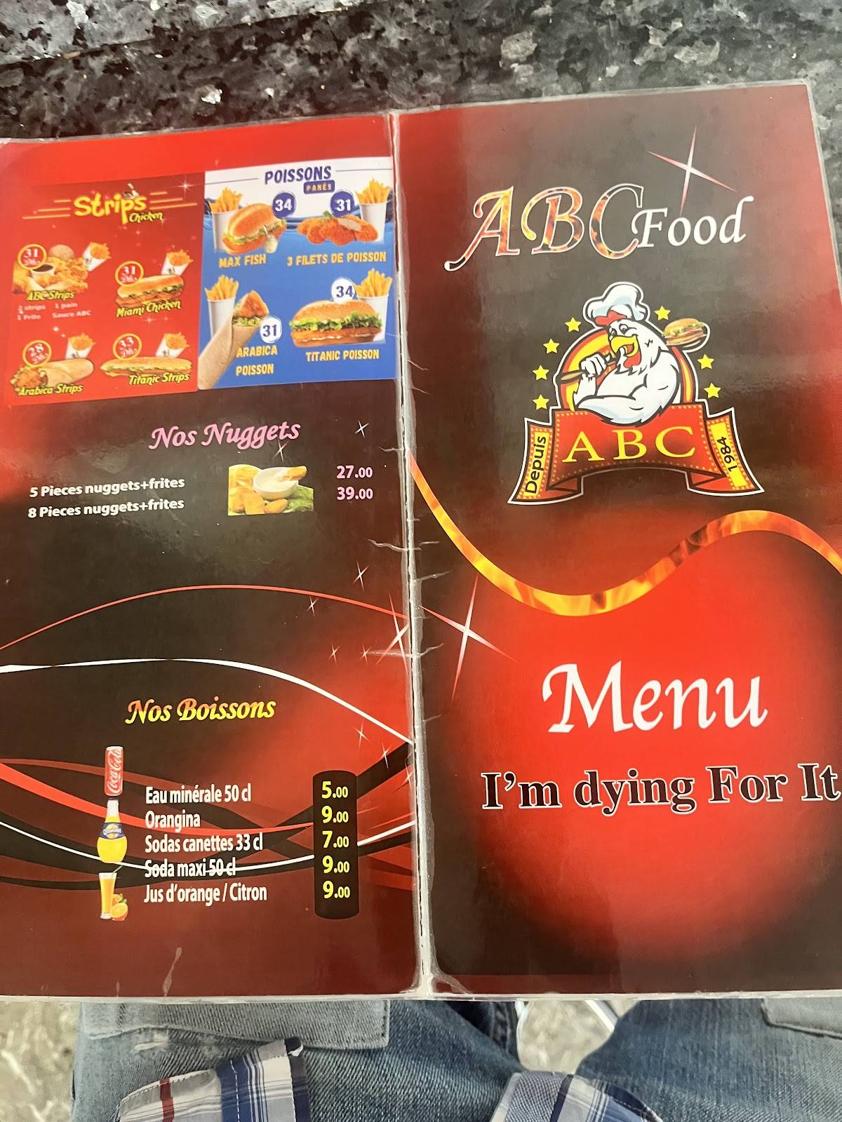 Snack ABC меню