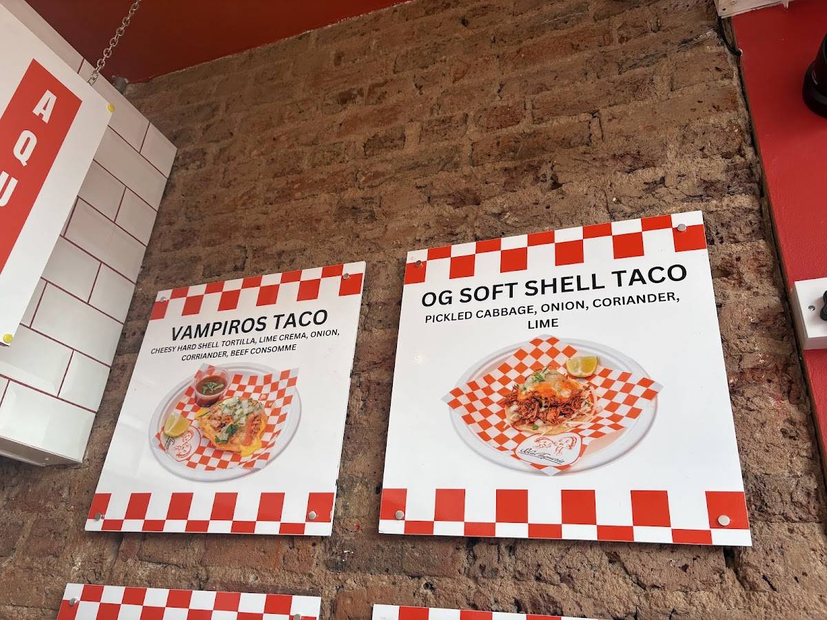 Two Twins Tacos Notting Hill меню