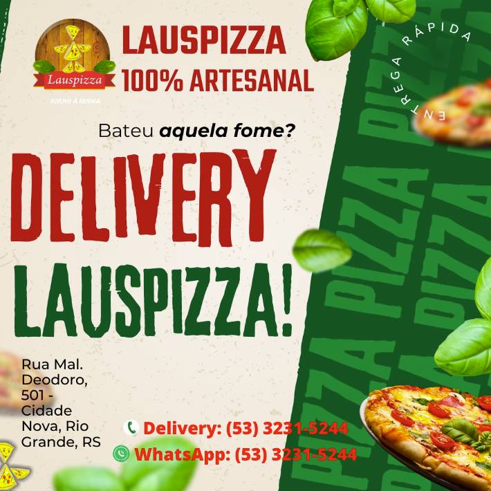 Lauspizza 100% artesanal меню