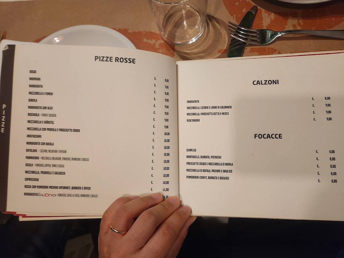 Ristorante Buono Enoteca e Cocktail Bar меню