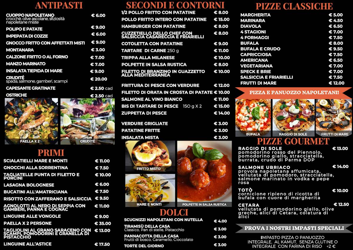Ristorante Connubio меню