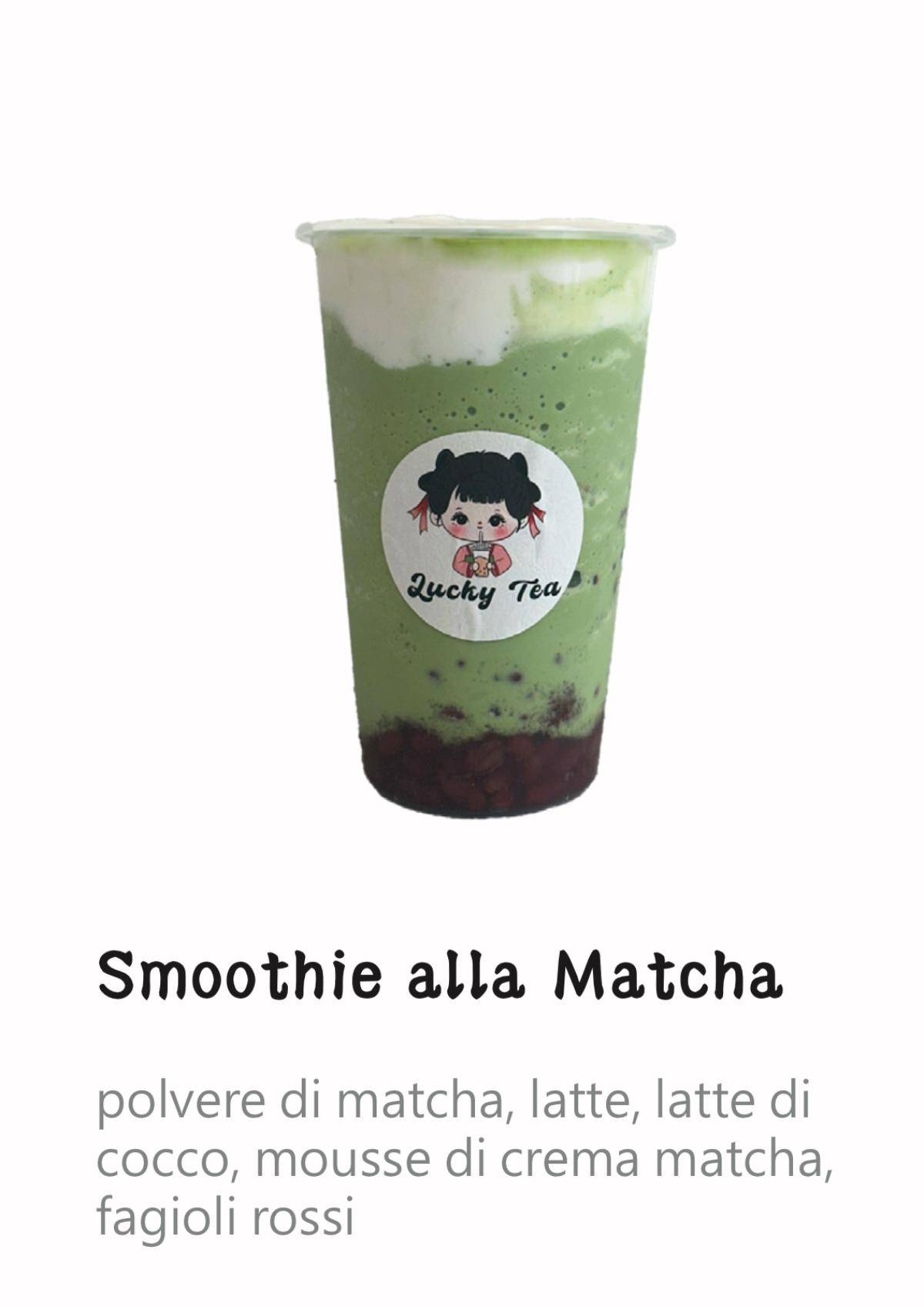 Lucky Poke e Bubble Tea меню