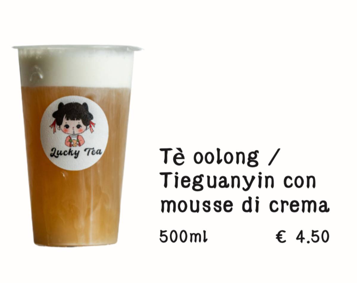 Lucky Poke e Bubble Tea меню
