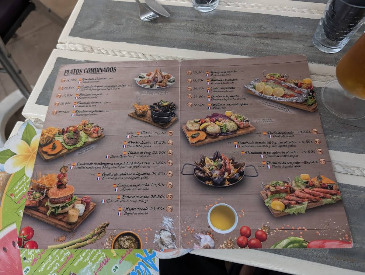 Rosa Restaurante меню