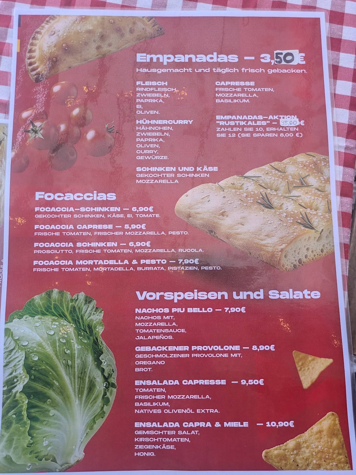 Rustico Italian Restaurant / Takeaway меню