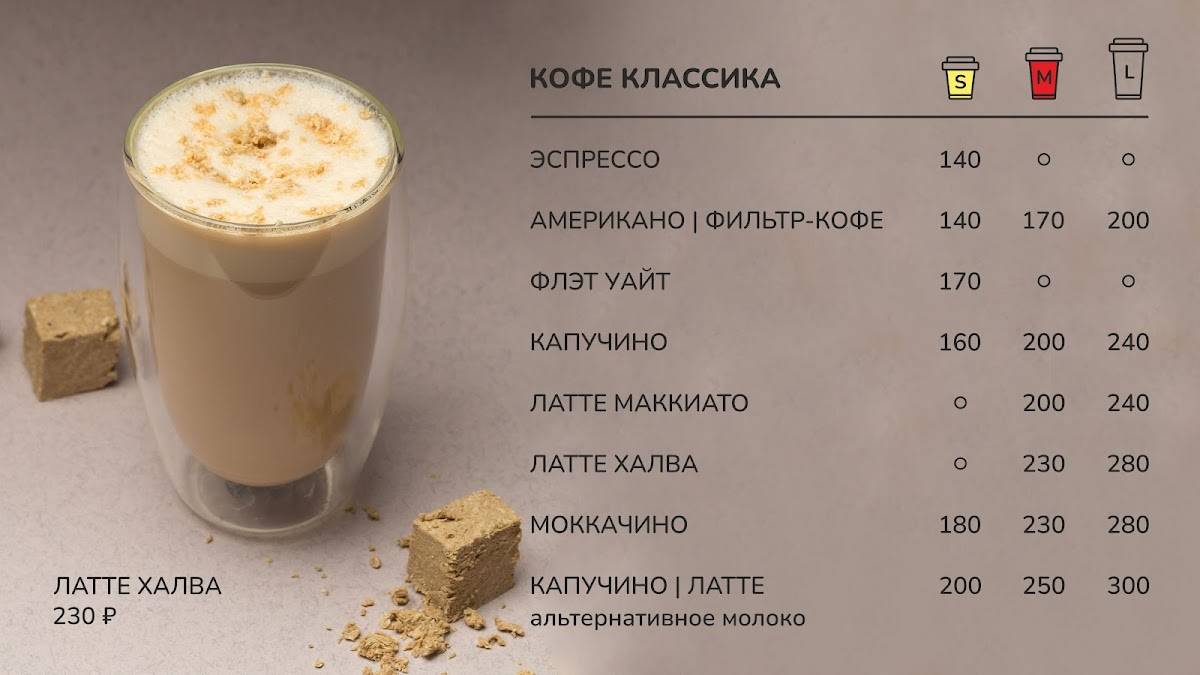 Bravos Coffeeshop меню