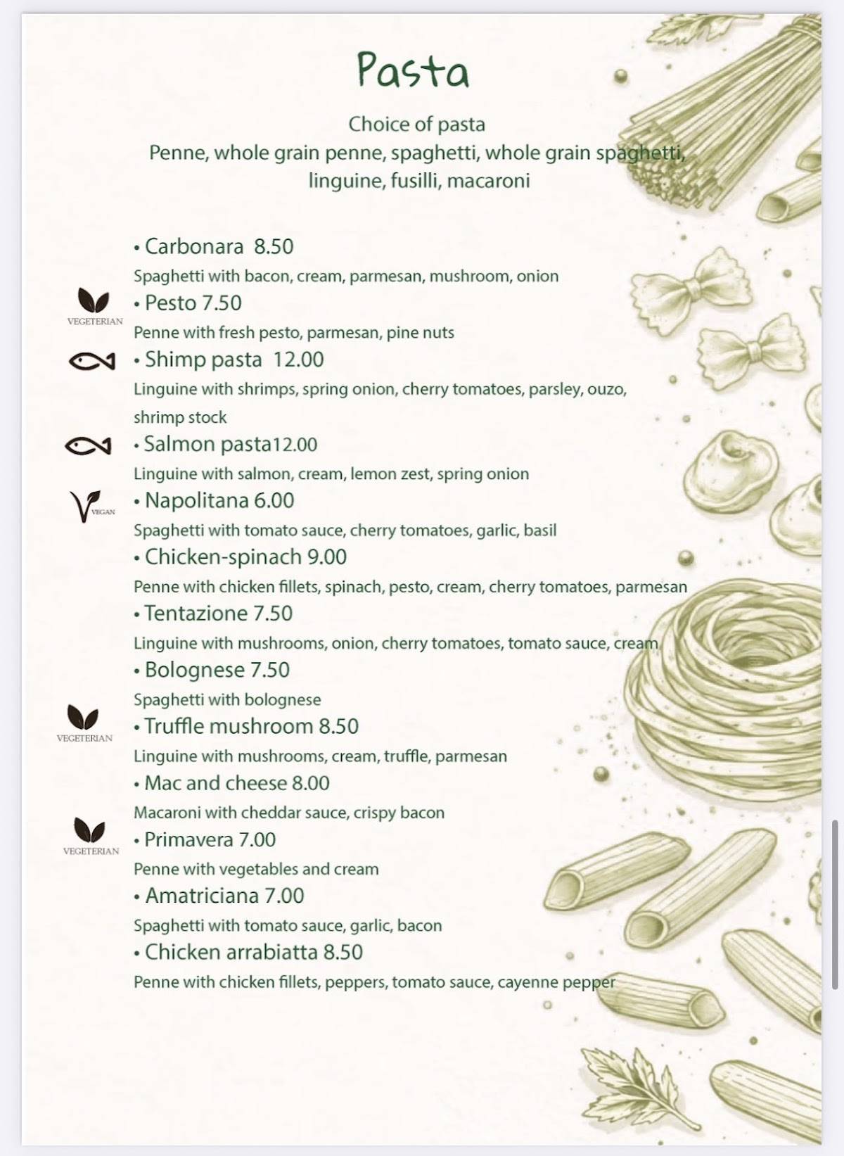 Salad Concept меню