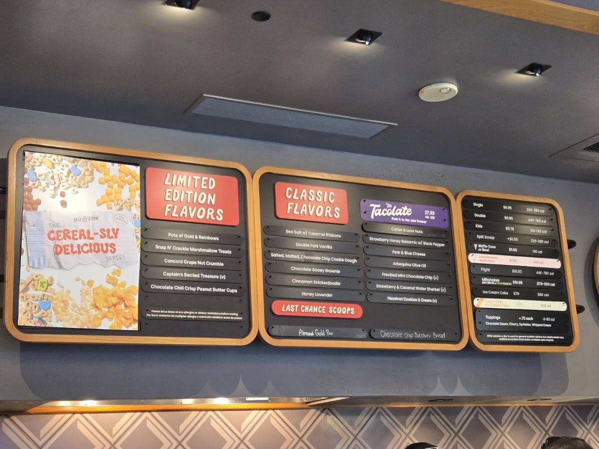 Salt & Straw меню