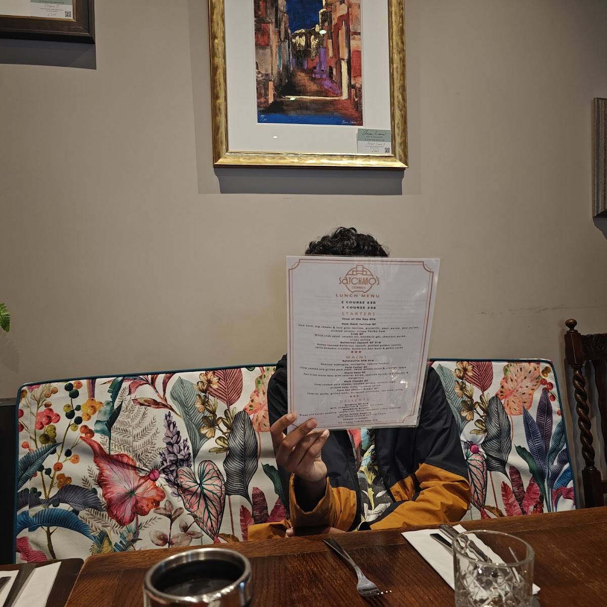 Satchmo's Corner меню