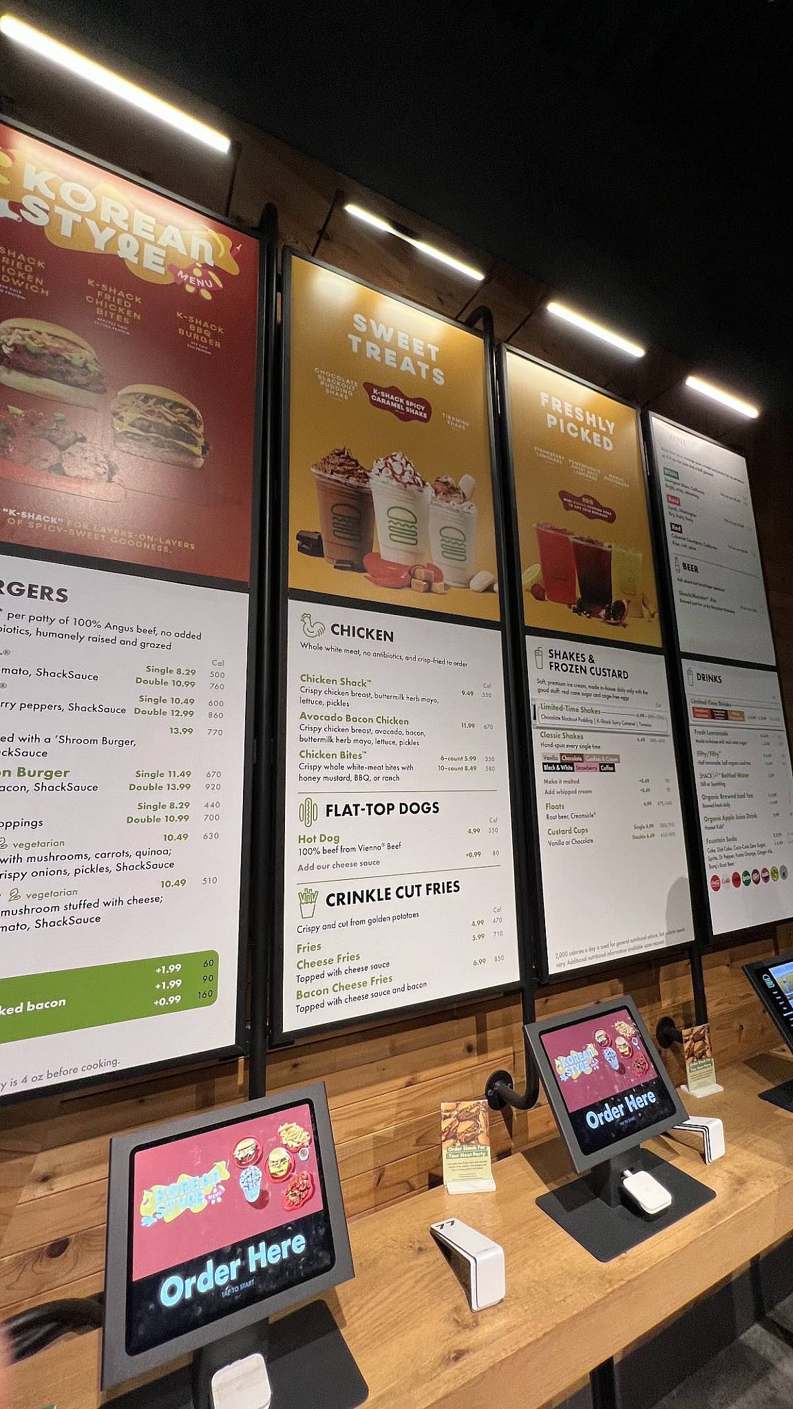 Shake Shack El Segundo меню