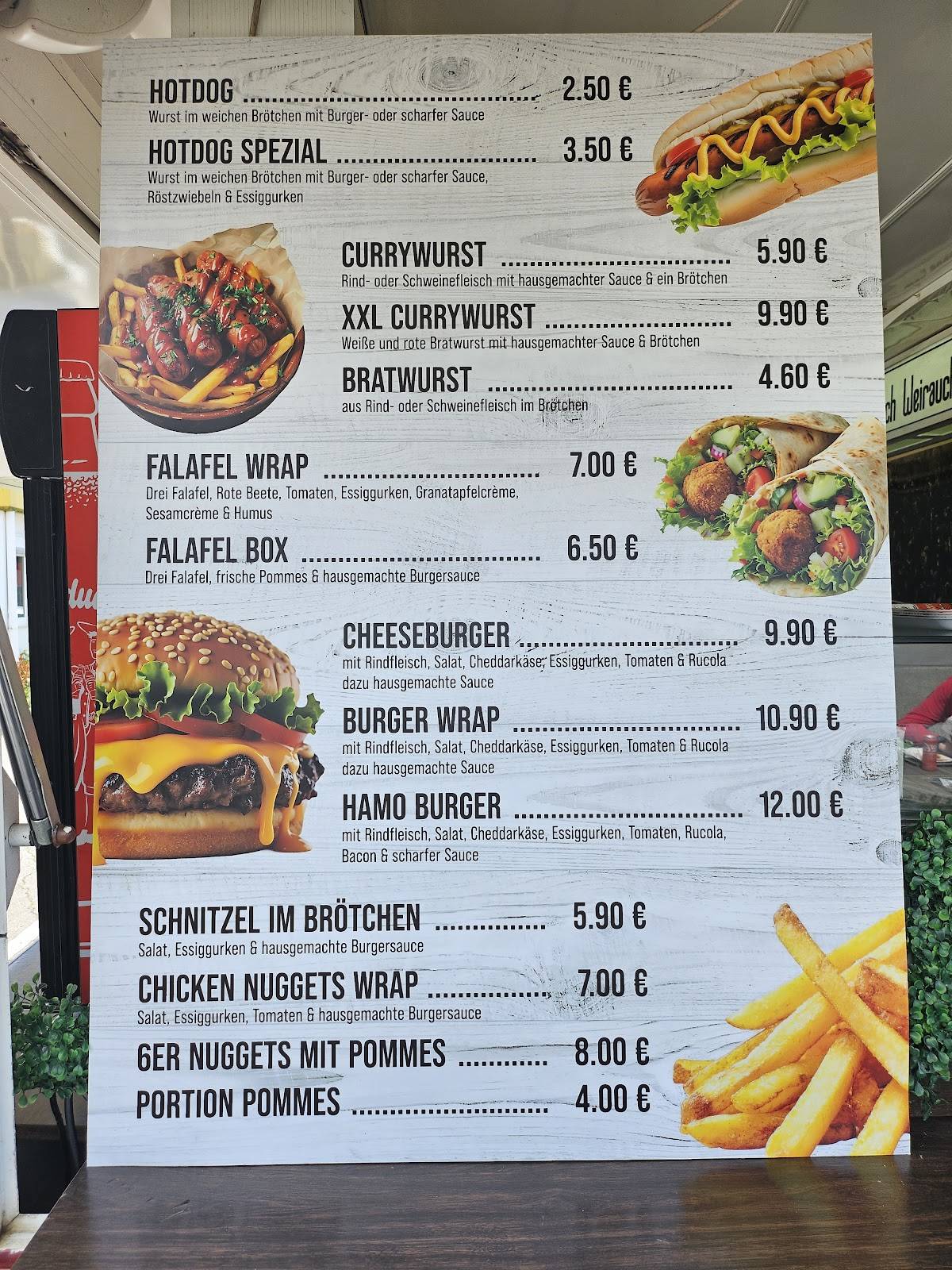 Snack Imbiss меню