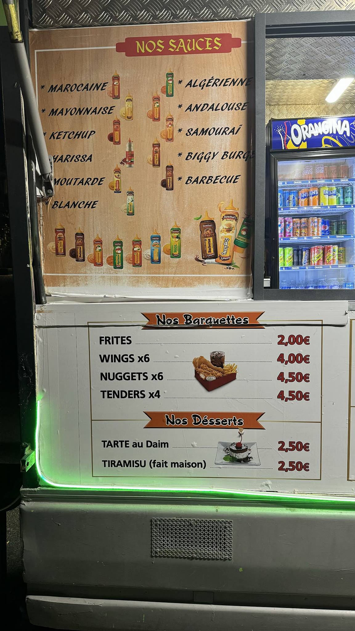 Snackle84 меню