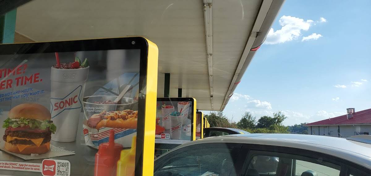 Sonic Drive-in меню